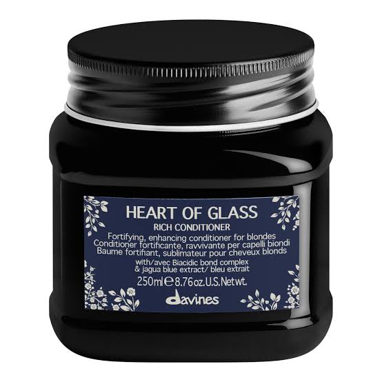 HEART OF GLASS RICH CONDITIONER-  Fortifying enhancing conditioner for blonde hair