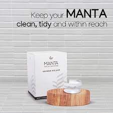 Manta Hairbrush Shower Holder