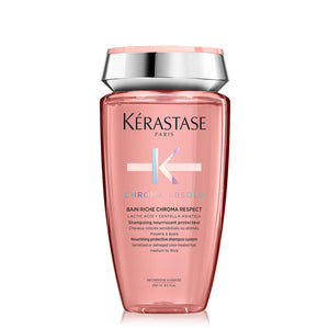 Chroma Absolu- Bain Riche Chroma Respect- Nourishing Protective Shampoo For Medium to Thick Coloured Hair